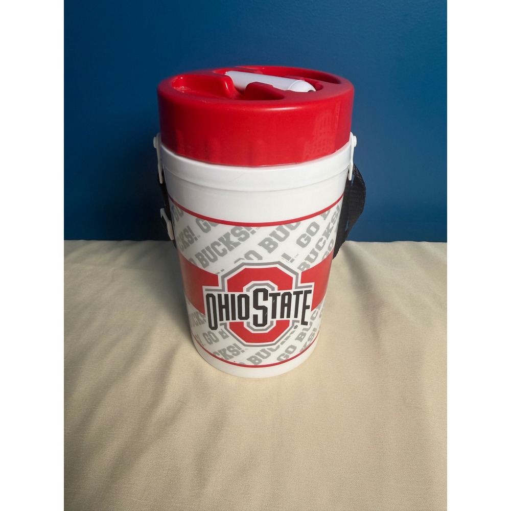 Ohio State Buckeyes Insulated Water Jug Cooler MRL Sports Red White OSU Go Bucks
